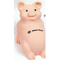 Traditional Family Reclining Pig Flesh Piggy Bank